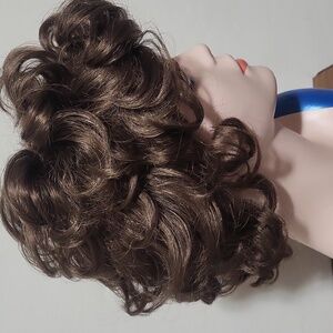 Brown Curly Wig - 2026C